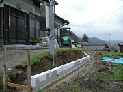 積み石工事